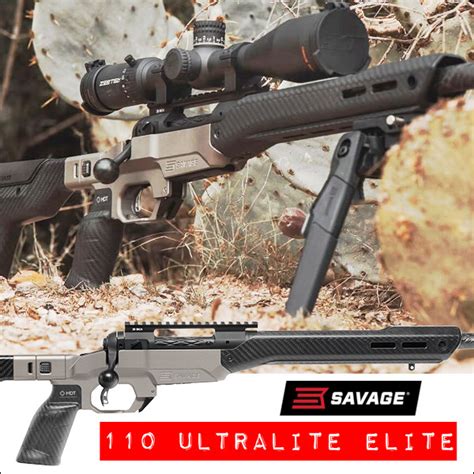 110 Ultralite Elite Lightest Hunting Rifle Savage Arms