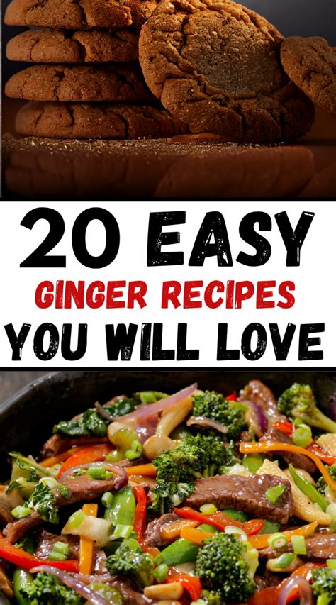 20 Ginger Recipes What To Make With Ginger The Crafty Chefs
