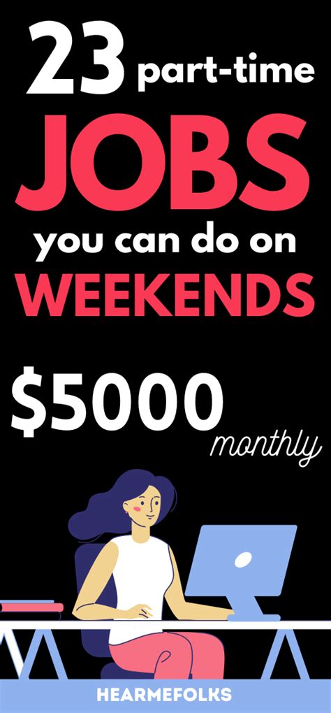 23 Flexible Weekend Jobs To Make Quick Bucks 1 000 Week Work From 23 Flexible Weekend Jobs To Make Quick Bucks 1 000 Week Work From
