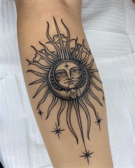 29 Brilliant Sun Tattoo Ideas For Men Women In 2024
