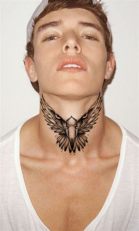 35 Coolest Front Neck Tattoos For Men 35 Coolest Front Neck Tattoos For Men