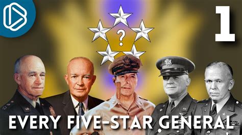 5 Star Us Generals List