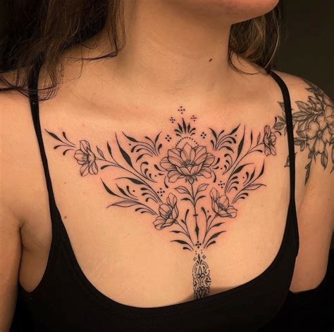 500 Best Tattoo On Chest Ideas For Women 2025