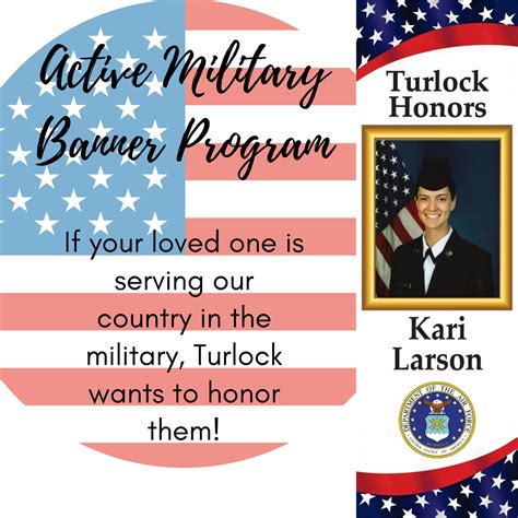 Active Military Banner Program City Of Turlock Active Military Banner