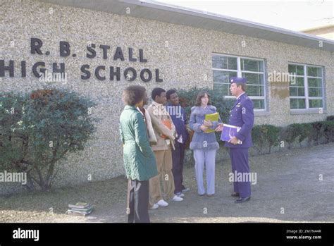 Air Force Academy Recruiter Captain John Mack Talks With Students Of R