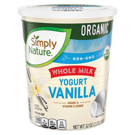 Aldi Simply Nature Organic Whole Milk Vanilla Yogurt Same Day Delivery Aldi Simply Nature Organic Whole Milk Vanilla Yogurt Same Day Delivery