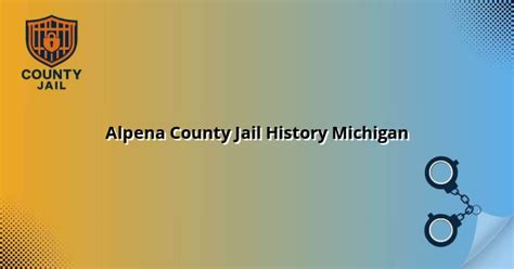 Alpena County Jail Michigan