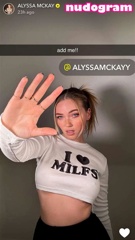 Alyssa McKay's Private Moments Unveiled