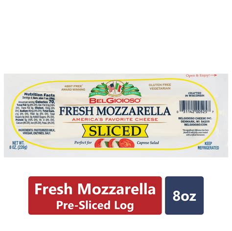 Amazon Com Belgioioso Fresh Mozzarella Sliced 16 Oz Everything Else Amazon Com Belgioioso Fresh Mozzarella Sliced 16 Oz Everything Else