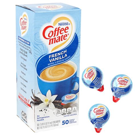 Amazon Com French Vanilla Liquid Coffee Creamer Singles 50 Cream Singles Serve Box 18 7 Fl Oz Coffee Creamer Packets Grocery Gourmet Food Amazon Com French Vanilla Liquid Coffee Creamer Singles 50 Cream Singles Serve Box 18 7 Fl Oz Coffee Creamer Packets Grocery Gourmet Food