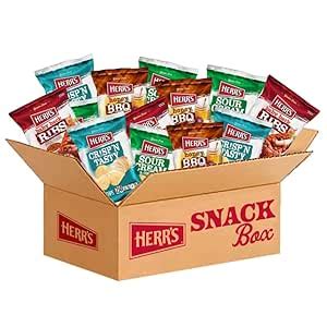 Amazon Com Herr S Multipack Chip Box Assorted Flavors Bulk Snacks 1 5 Ounce Pack Of 24 Bags