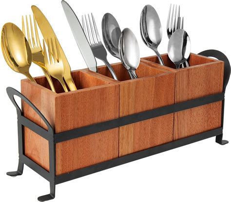 Amazon Com Ruosuruosu Kitchen Utensil Holder For Countertop Forks