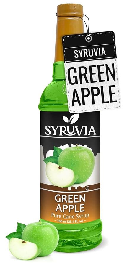 Amazon Com Syruvia Green Apple Syrup Flavored Syrup For Drinks Cocktails Lemonades Iced Teas And Desserts 25 4 Fl Oz Grocery Gourmet Food Amazon Com Syruvia Green Apple Syrup Flavored Syrup For Drinks Cocktails Lemonades Iced Teas And Desserts 25 4 Fl Oz Grocery Gourmet Food