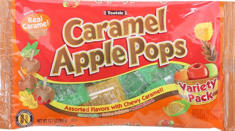 Amazon Com Tootsie Caramel Apple Pops Assorted Apple Orchard Amazon Com Tootsie Caramel Apple Pops Assorted Apple Orchard