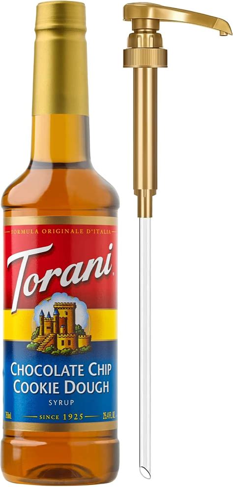 Amazon Com Torani Coffee Syrup Chocolate Chip Cookie Dough Flavored Syrup For Drinks Glass Bottle With Pump Included 25 4 Fl Oz Grocery Gourmet Food Amazon Com Torani Coffee Syrup Chocolate Chip Cookie Dough Flavored Syrup For Drinks Glass Bottle With Pump Included 25 4 Fl Oz Grocery Gourmet Food