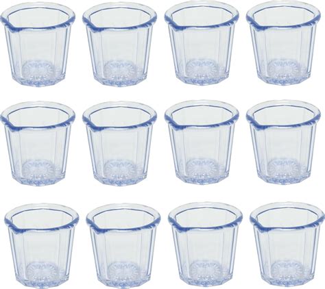 Amazon Com Truecraftware Set Of 12 Syrup Pitcher 2 Oz Plastic Clear