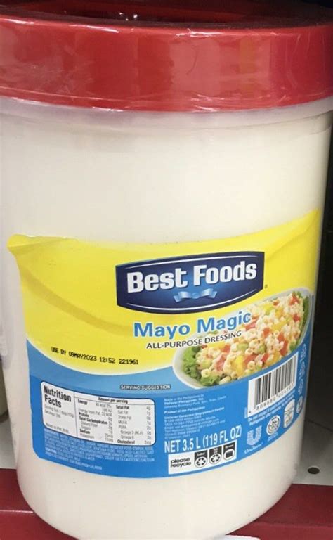 Best Foods Mayo Magic All Purpose Dressing 3 5L Best Foods Mayo Magic All Purpose Dressing 3 5L