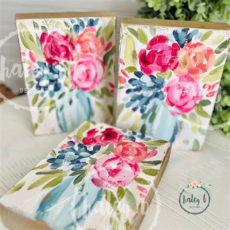 Block Painting Etsy Block Painting Etsy