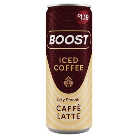 Boost Iced Coffee Caff Latte 250Ml Best One Boost Iced Coffee Caff Latte 250Ml Best One