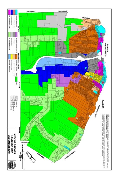 Brewer Zoning Map The City Of Brewer Maine