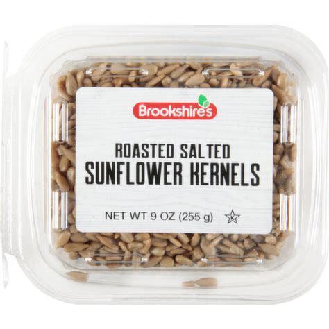 Brookshire Amp 39 S Roasted Amp Salted Sunflower Kernels