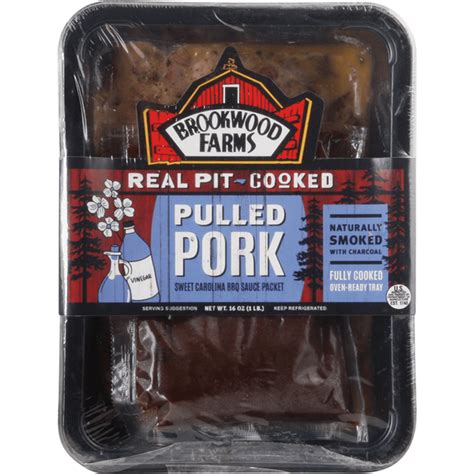 Brookwood Farms Pulled Pork Vinegar 16 Oz Delivery Or Pickup Near Me