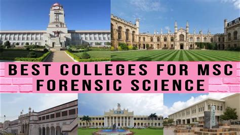 Bsc Msc In Forensic Science Top 10 Colleges In India Forensic Science