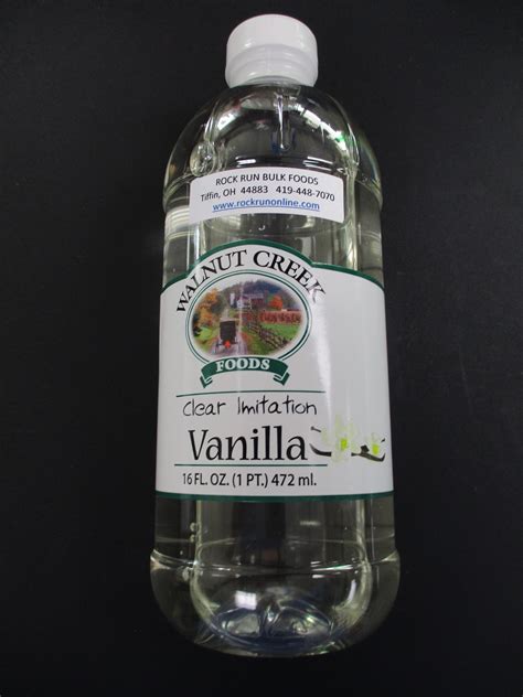 Buy 496 40 Clear Vanilla Wc 16 Oz On Rock Run Bulk Foods Buy 496 40 Clear Vanilla Wc 16 Oz On Rock Run Bulk Foods