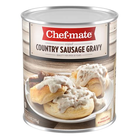 Buy Chef Mate Country Sausage Gravy Original Sausage Gravy 105 Oz Can Buy Chef Mate Country Sausage Gravy Original Sausage Gravy 105 Oz Can