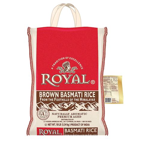 Buy Royal Brown Basmati Rice 10 Pound Bag Online At Lowest Price In Buy Royal Brown Basmati Rice 10 Pound Bag Online At Lowest Price In
