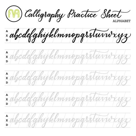 Advanced Techniques For Calligraphy Practice Sheets: A Pro's Guide