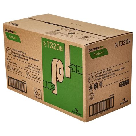 Cascades Pro Perform Toilet Paper Amp Tissue Roll Tandem 3 4In X1250ft Cascades Pro Perform Toilet Paper Amp Tissue Roll Tandem 3 4In X1250ft
