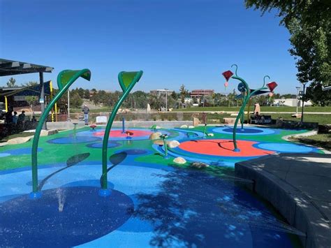 Centennial Center Park Playground And Splash Pad Slides And Sunshine Centennial Center Park Playground And Splash Pad Slides And Sunshine