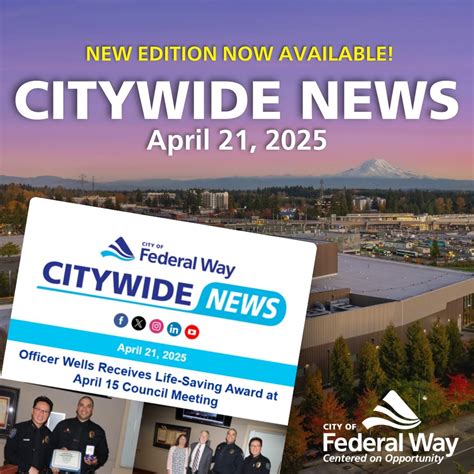 City Of Federal Way Fedwaywa Federal Way Wa City Of Federal Way Fedwaywa Federal Way Wa