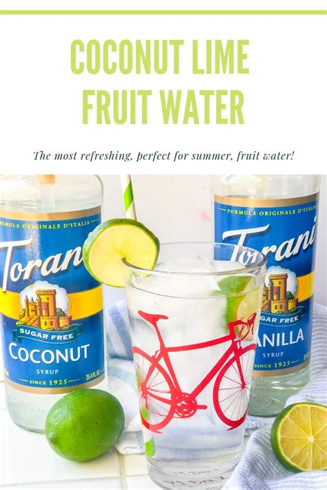 Coconut Lime Fruit Water Coconut Lime Fruit Water