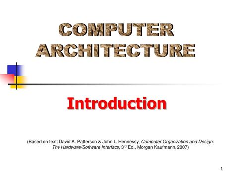 Computer Architecture Ppt Download Computer Architecture Ppt Download