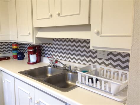 Contact Paper Makes Great Backsplash In A Kitchen Diy Backsplash Contact Paper Makes Great Backsplash In A Kitchen Diy Backsplash