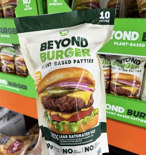 Costco Beyond Burger Patty 8 Pack Special Bulk Size For 14 79 R Vegan