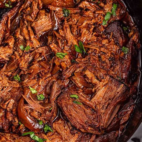 Crock Pot Pulled Brisket Deliciously Home Cooked