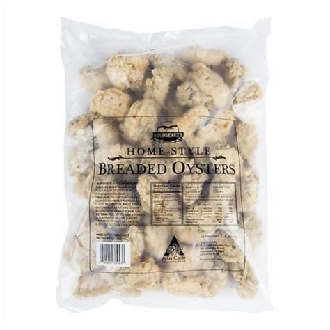 Doudreaux Amp 39 S Home Style Frozen Breaded Oysters 2 Lb Kroger