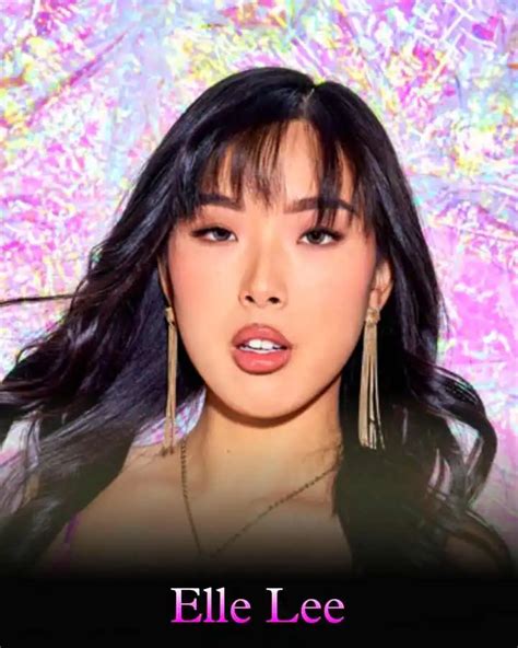 Elle Lee Biography Wiki Age Height Career Photos Amp More