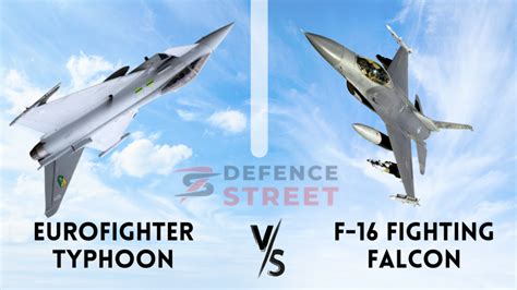 Eurofighter Typhoon Vs F 16 Fighting Falcon Top Fighter Jets Of The