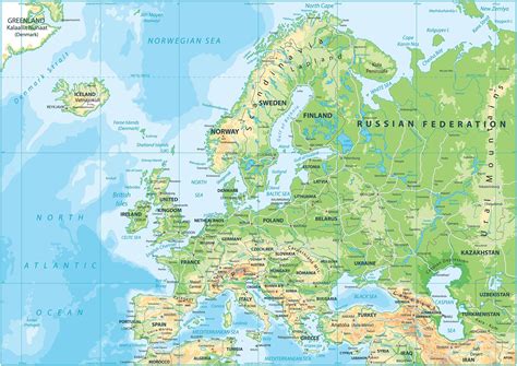 Europe Country Map Gis Geography Europe Country Map Gis Geography
