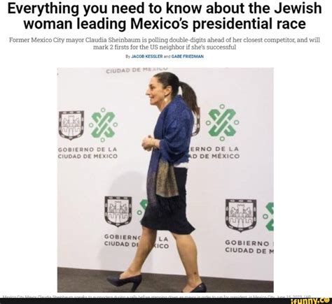 Everything You Need To Know About The Jewish Woman Leading Mexico S Presidential Race The Times Of Israel Everything You Need To Know About The Jewish Woman Leading Mexico S Presidential Race The Times Of Israel