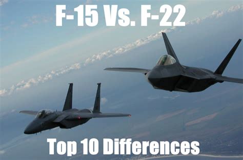 F15 Vs F 22