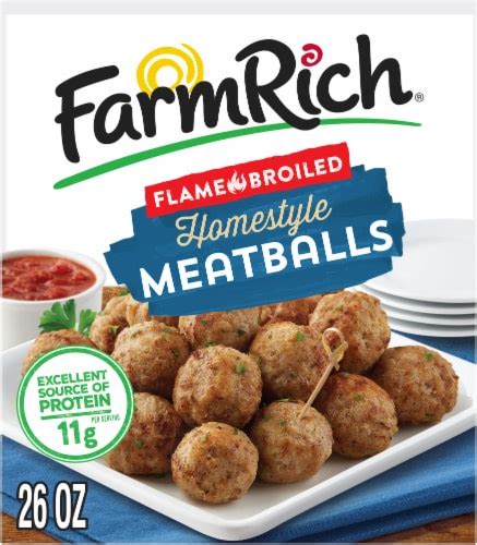 Farm Rich Fully Cooked Homestyle Meatballs Groceriesahead Farm Rich Fully Cooked Homestyle Meatballs Groceriesahead
