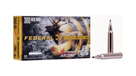 Federal Premium Terminal Ascent 300 Prc Rifle Ammunition Federal Premium Terminal Ascent 300 Prc Rifle Ammunition