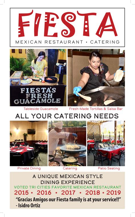 Fiesta Mexican Restaurant Catering 8524 W Gage Blvd 130 Kennewick Wa 99336