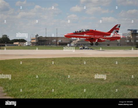 Fort Worth Texas Sept 9 2019 The Royal Air Force Red Arrow Fort Worth Texas Sept 9 2019 The Royal Air Force Red Arrow