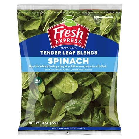 Fresh Express Spinach 8 Oz Bag Price Rite
